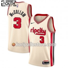 Portland Trail Blazers C.J. McCollum 3 Nike 2019-2020 City Edition Lasten Pelipaidat Swingman